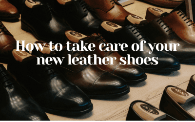 How to take care of your new leather shoes
